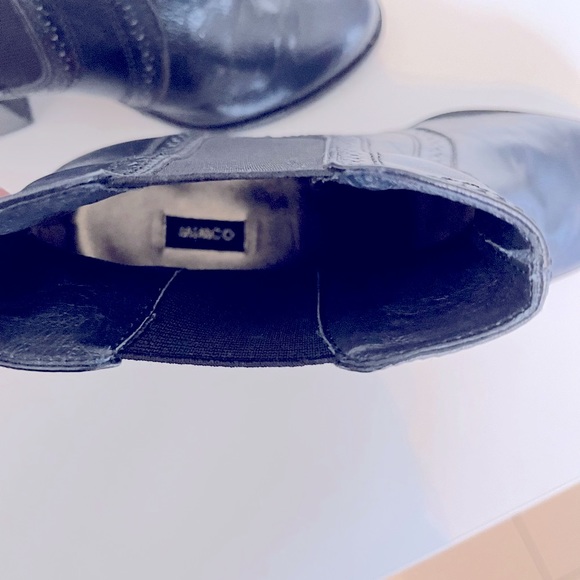 Navy Leather Mimco Boots - Picture 5 of 6